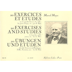         20 Exercises et Etudes sur les grandes liaisons, - Marcel Moyse
    