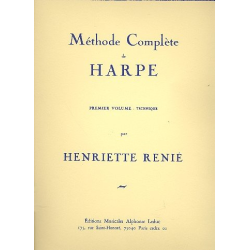         Méthode Complète de Harpe Vol. 1 Technique - Henriette Renié
    