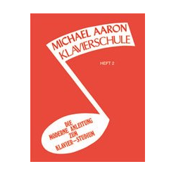         Klavierschule Band 2 (rot) - Die moderne Anleitung zum Klavier-Studium - Michael Aaron
    