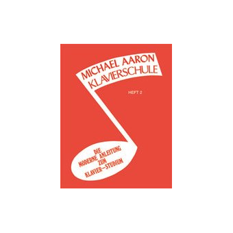 Klavierschule Band 2 (rot) - Die moderne Anleitung zum Klavier-Studium