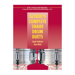         Alfreds Snare Drum Duets Complete - Dave Black
    