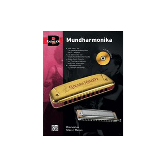 BASIX GER/HARMONICA METH/BK&CD
