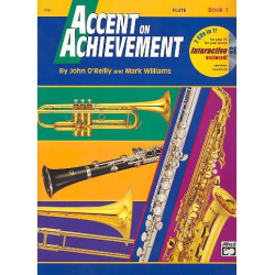         Accent on Achievement, Book 1 (Querflöte) (German Pack) - John O'Reilly
    