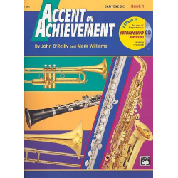         Accent On Achievement, Book 1 (Bariton B.C.) (German Pack) - John O'Reilly
    