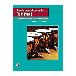         Fundamental Solos for Timpani - Mitchell Peters
    