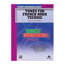         Student Instrumental Course: Tunes for French Horn Technic, Level III - James D. Ployhar
    