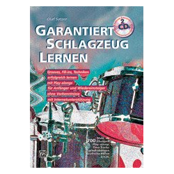         Garantiert Schlagzeug Lernen Bk/CD - Olaf Satzer
    