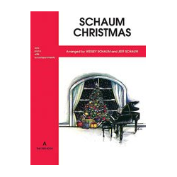         Schaum Christmas, A: The Red Book - John Wesley Schaum
    