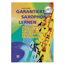         Garantiert Saxophon lernen BK/CD - Frank Schöttl
    