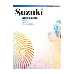         Suzuki Violin School Vol 4 Book  Rev 08 - Shinichi Suzuki
    