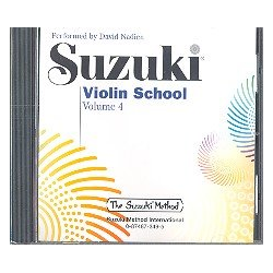         Suzuki Violin School vol.4 : CD - Shinichi Suzuki
    