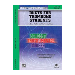         Student Instrumental Course: Duets for Trombone Students, Level I - Fred Weber / Arr. Acton Ostling
    