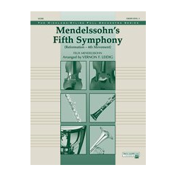        Symphony No,5 Mvt,4 Reformation (f/orch) - Felix Mendelssohn-Bartholdy / Arr. Vernon Leidig
    