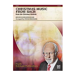         Christmas Music from Bach (concert band) - Johann Sebastian Bach / Arr. Frank Erickson
    