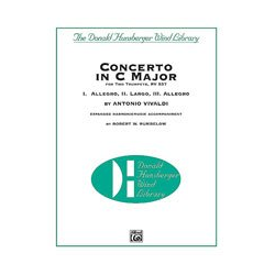         Concerto in C for Two Trumpets (c/band) - Antonio Vivaldi / Arr. Robert W. Rumbelow
    