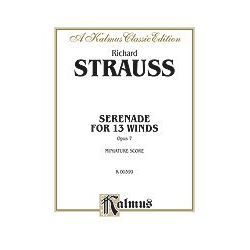         Serenade for 13 Winds, Opus 7 - Richard Strauss
    