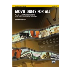         Movie Duets For All Cl B,cl - Diverse / Arr. Michael Story
    