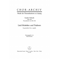         Lied-Motetten und Psalmen - Gustav Schreck
    