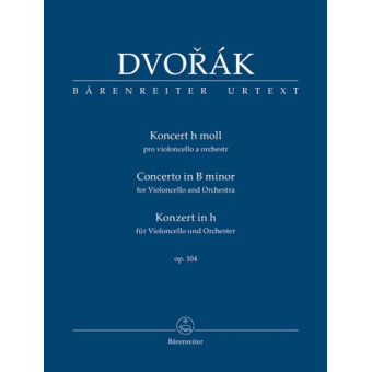 Cello Concerto In B Minor Op.104 (Study Score)