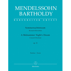         Midsummer Nights Dream Op.21 Par - Felix Mendelssohn-Bartholdy / Arr. Christopher Hogwood
    