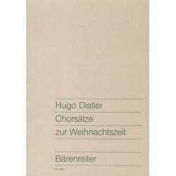         Chorsatze zur Weihnachtszeit - Hugo Distler
    