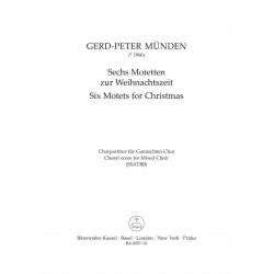         Six Motets for Christmas - Gerd-Peter Münden
    