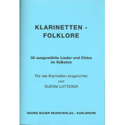         Klarinetten-Folklore - Diverse / Arr. Gustav Lotterer
    