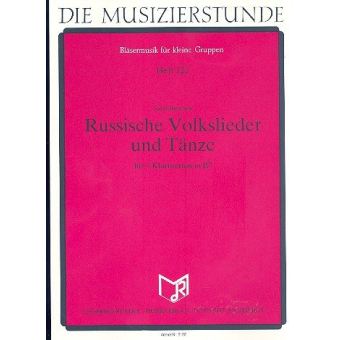 Russische Volkslieder und Tänze :