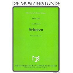         Scherzo : für Flöte und Klavier - Josef Bönisch
    