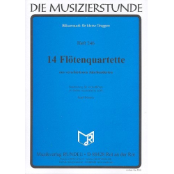         14 Flötenquartette aus
    