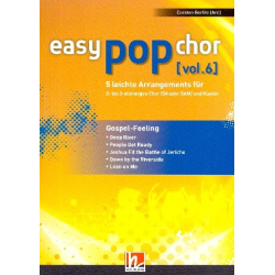         Easy Pop Chor Band 6 - Gospel-Feeling - Spiritual / Arr. Carsten Gerlitz
    