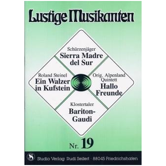 Lustige Musikanten Band 50 - Stimmensatz für Bläser