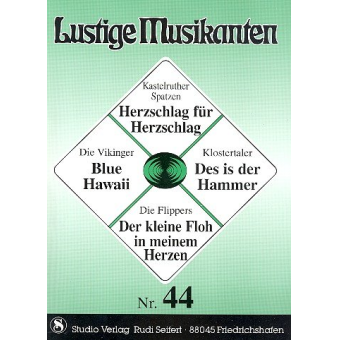 Lustige Musikanten Band 48 - Stimmensatz für Bläser