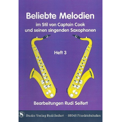         Beliebte Melodien im Stil von Captain Cook Band 3 (Klavier/Keyboard/Akkordeon) - Captain Cook und seine singenden Saxophone / Arr. Rudi Seifert
    