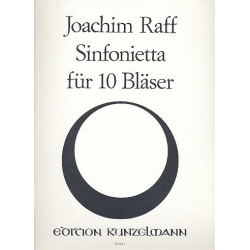         Sinfonietta op.188 : für 2 Flöten, - Joseph Joachim Raff
    