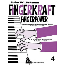         Fingerkraft Band 4 für Klavier/Orgel - John Wesley Schaum
    