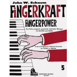         Fingerkraft Band 5 für Klavier (Orgel) - John Wesley Schaum
    
