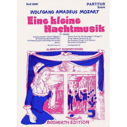         Eine kleine Nachtmusik KV525 - Wolfgang Amadeus Mozart / Arr. Albrecht Rosenstengel
    