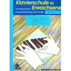         Klavierschule für Erwachsene Band 3 und 4 - John Wesley Schaum
    