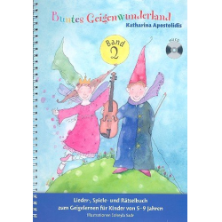         Buntes Geigenwunderland Band 2 (+Audio Online) - Katharina Apostolidis
    