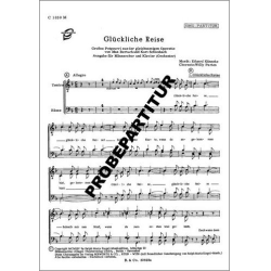         Glückliche Reise für Männerchor und Orchester - Eduard Künneke / Arr. Willy Parten
    