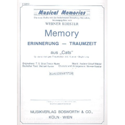         Memory  aus Cats - Andrew Lloyd Webber
    
