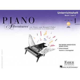 Piano Adventures: Unterrichtsheft Stufe 1