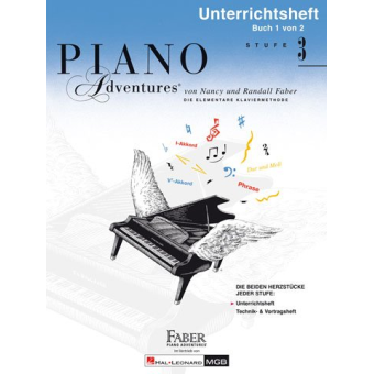 Piano Adventures: Unterrichtsheft Stufe 3