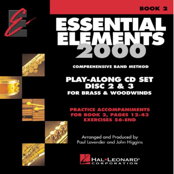 Essential Elements for Band - Book 2 - CDs