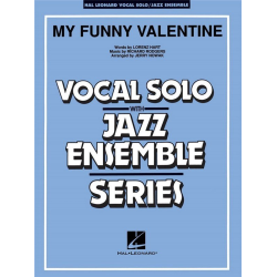         MY FUNNY VALENTINE : FOR VOCAL SOLO - Richard Rodgers
    