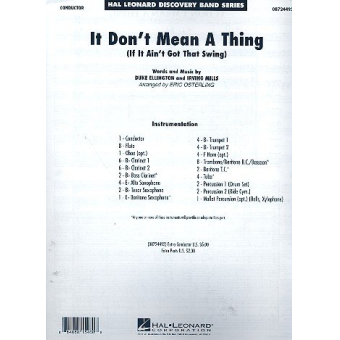 It Don't Mean A Thing