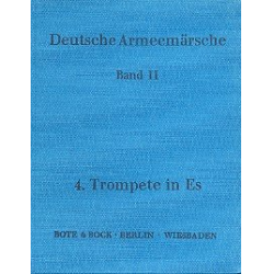         Deutsche Armeemärsche Band 2 - 41 Trompete 4 in Es - Friedrich Deisenroth
    