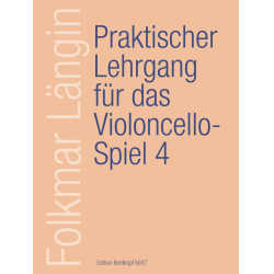         Praktischer Lehrgang für das Violoncello-Spiel Band 4 - Folkmar Längin
    