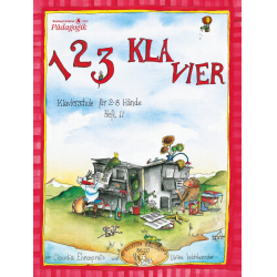         1 2 3 Klavier Band 2  (Klavierschule) - Claudia / Wohlwender Ehrenpreis / Arr. Ulrike Wohlwender
    